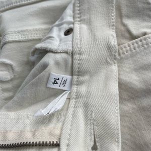 Cream size 14 Loft jeans
